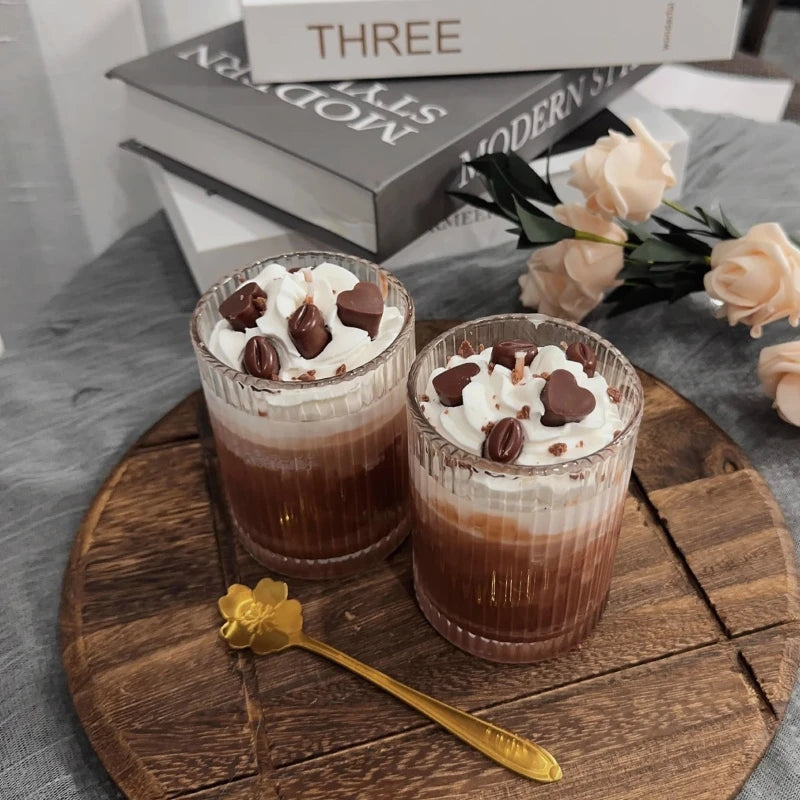 Doftljus med iskaffe