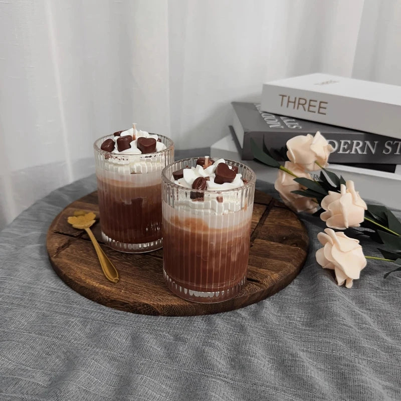 Doftljus med iskaffe